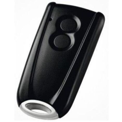Compatible avec les télécommandes de porte de garage RSE2 et RSC2 Télécommande sans fil 433 MHz à 2 boutons pour porte roulante