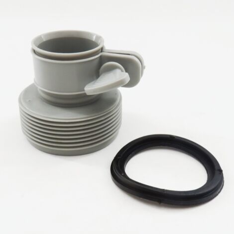 Compatible avec l'interface de pompe de filtration INTEX, adaptateur de tuyau A/B de 1,25 pouce à 1,5 pouce