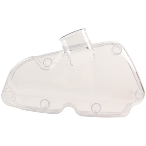 Compatible avec Piaggio Vespa Spring 150 Sprint 150 : couvercle de filtre à air transparent modifié et couvercle de filtre à air rouge (accessoires inclus).