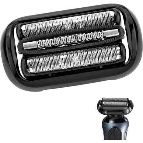 Compatible con cabezales de repuesto de afeitadoras eléctricas de la serie Braun. Conecte fácilmente su nuevo cabezal de afeitado/cuchilla negra (53B).