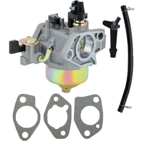 Compatible con carburador GX390 con junta de línea de filtro de combustible para motor Honda GX 390 GX340 13HP 11HP 16100-ZF6-V01