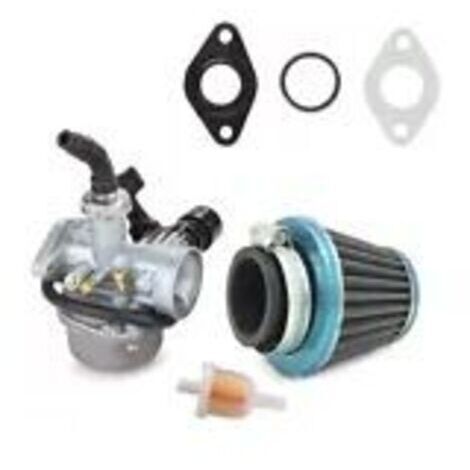 Compatible con carburadores de kart y motocross de 4 tiempos PZ19 de 50 cc, 70 cc, 90 cc, 110 cc y 125 cc.
