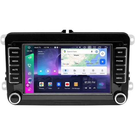 Compatible con dispositivos de navegación Bluetooth universales todo en uno de 7 pulgadas de Volkswagen.