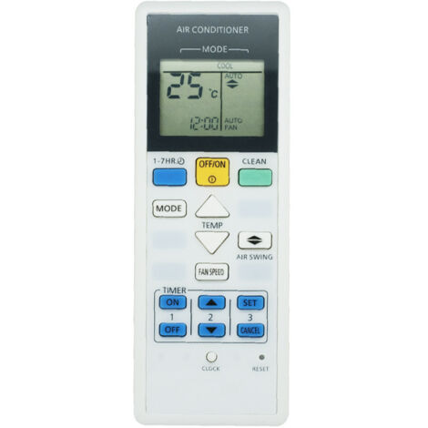 Compatible con el control remoto del aire acondicionado Panasonic A75C2141