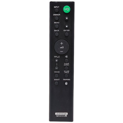 Compatible con el control remoto SONY RMT-AH101U HT-CT380 HT-CT780