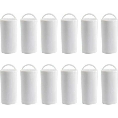 Compatible con filtros para fuente de agua para gatos Drinkwell 360 Fountain, filtros de repuesto, paquete de 12, color blanco.