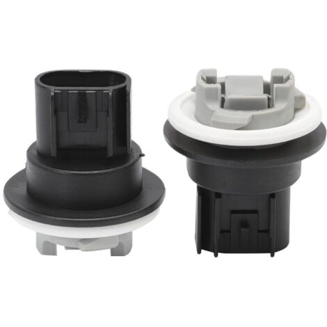 Compatible con Jeep Guide 2007-2017/Free Passenger 2007-2017: Luz de estacionamiento giratoria negra, juego de 2 (en lugar de 68000686AA)