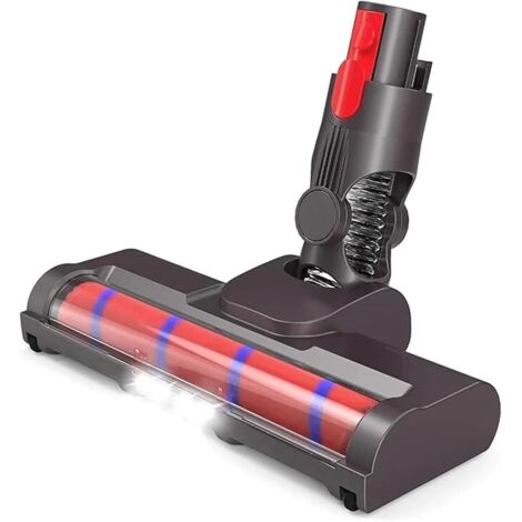 Compatible con las aspiradoras Dyson V7, V8, V10, V11 y V15. Cabezal de cepillo eléctrico para aspiradoras Dyson, pieza de repuesto para el cepillo de suelo.
