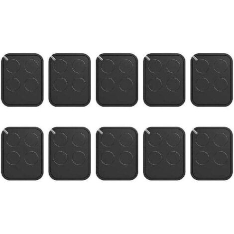 Compatible con los mandos a distancia de código variable para puertas de garaje NICE Era ON2 ON4 FLO4RE, paquete de 10 unidades.