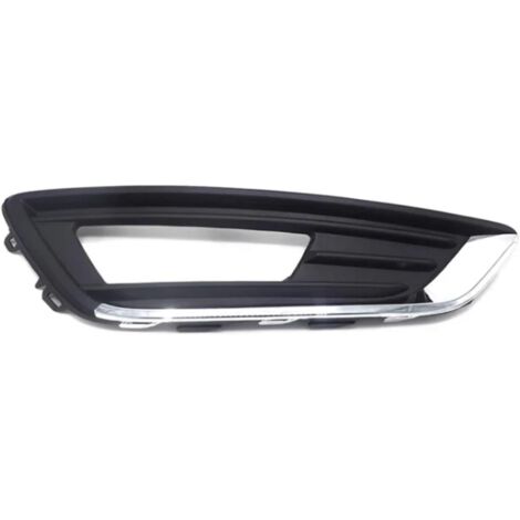Compatible con los modelos Ford Focus 2015-2018Marco de faros antiniebla, rejilla inferior, rejilla central, repuestos– lado derecho FM5Z15266BE