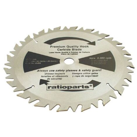 Compatible cuchilla desbrozadora 250 mm diámetro interior 25,4 mm