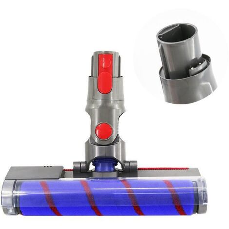 Compatible Dyson Brosse turbo motorisée pour V10 slim / V12 slim - Tête de nettoyage mince et efficace pour sols