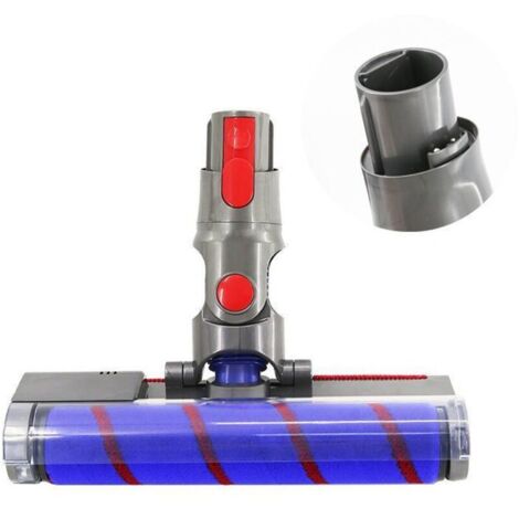 Compatible Dyson Brosse turbo motorisée pour V10 slim / V12 slim - Tête de nettoyage mince et efficace pour sols-Crezuo