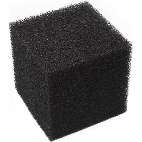 Compatible en Mousse 20cm Grossier Etang Filtration en Mousse Cube Bloque Pompe Pré Filtre Eponge(Paquet de 1)
