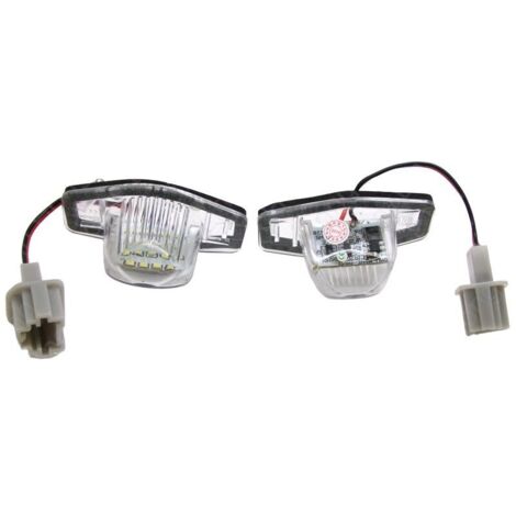 Compatible Honda Plaque d'immatriculation Honda Flying CR-V Odyssey FR-V Livre de chansons Insight Éclairage de plaque d'immatriculation LED
