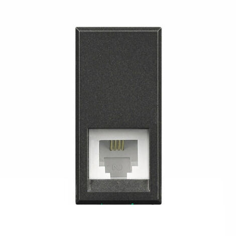 Compatible International Living Series Apparecchi Di Comando Module Prese Interr   Prise Téléphonique Rj11