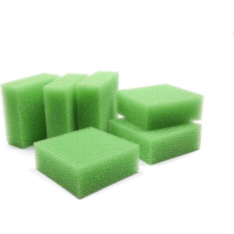 Compatible Mousseux Filtration Tapis Convient pour Aquarium Convient Juwel Standard/BioFlow 6.0 (Paquet de 6)