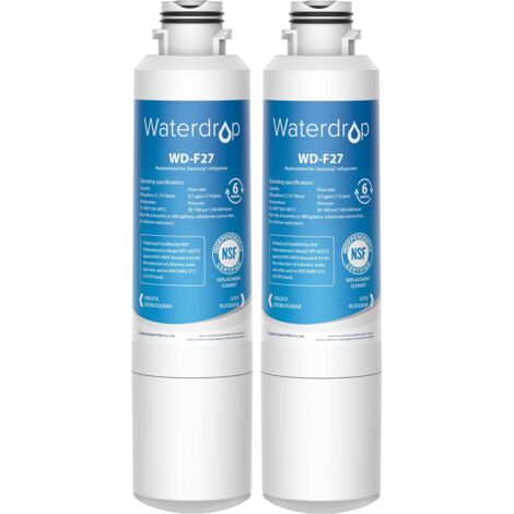 Compatible Water Filter Fits Samsung DA29 – 00020B, DA97 – 08006 A-B, HAF Cin Exp, Four – 00020 A, Four – 00019 A, 2