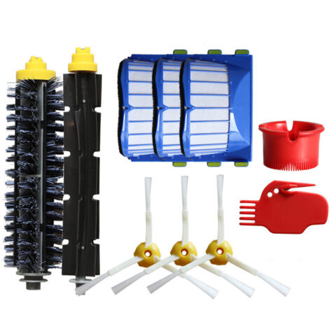 Compatible with 610/620/630/6 series sweeper accessories: roller brush, main brush, side brush, filter element, filter screen, cleaning comb