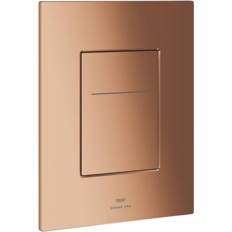 COOCHEER Compatible with grohe flush panel water tank push plate brushed rose 104644DA00