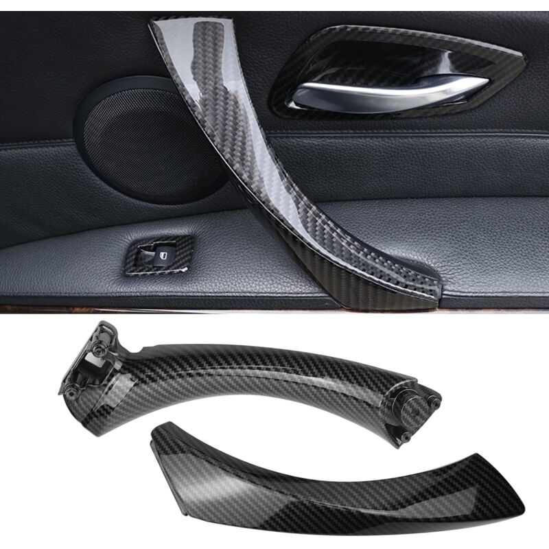 Compatible with Interior Door Handle for BMW 3 Series E90 E91 E92 E93 323 325 328 330 335 Right Door Handle E90 E91 E92 E93 Interior Handle +