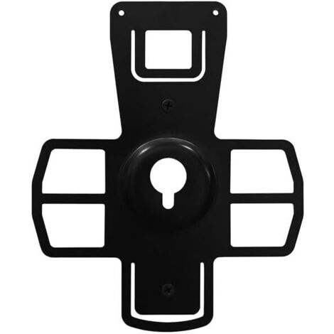 Compatible With Sonos Amp Holder Wall Mount Sonos Amp Stand Holder Accessories With Integrated Cable Management Speaker Accessories Rack (Sonos Amp, Black) 2 Pieces