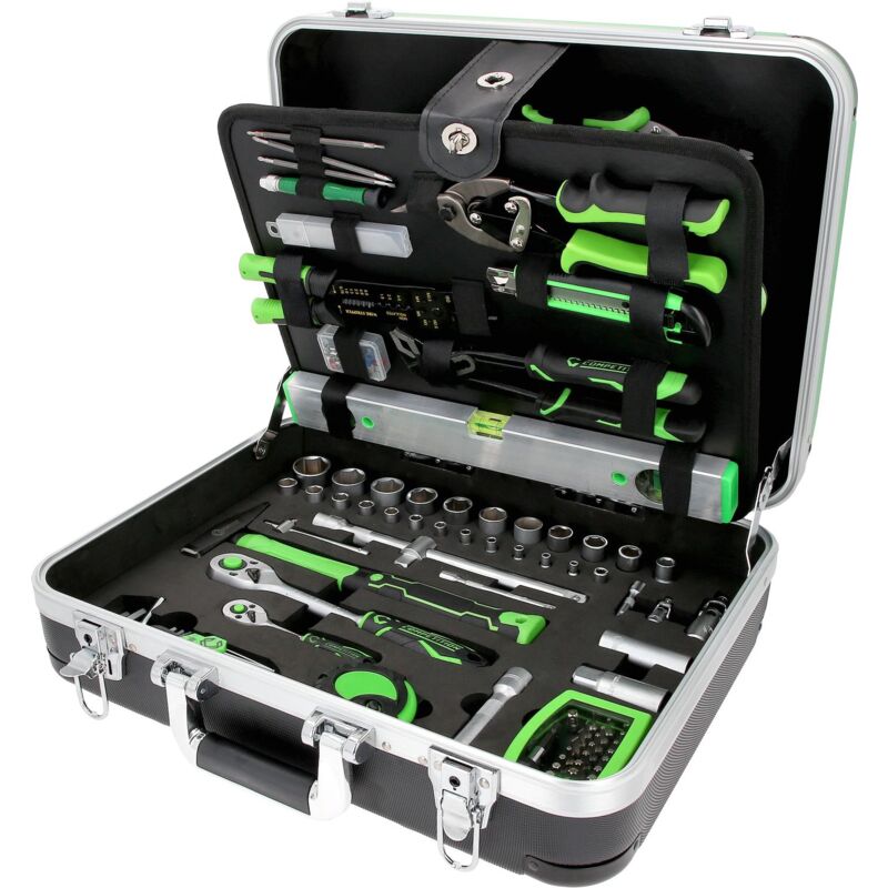 Kstools - competition 1/4' + 1/2' Coffret d'outils universels, 145 pièces
