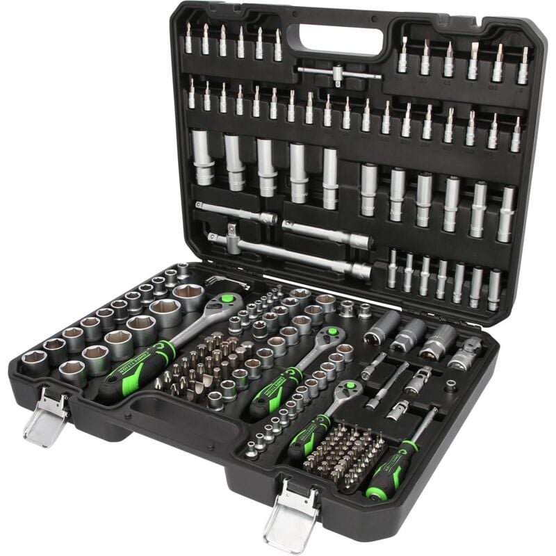 Kstools - competition 1/4'+3/8'+1/2' Coffret de douilles, 191 pcs