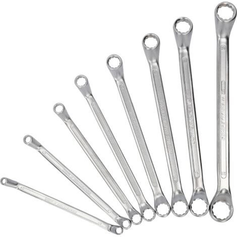 COMPETITION Clés polygonales contre-coudées, 8 pcs