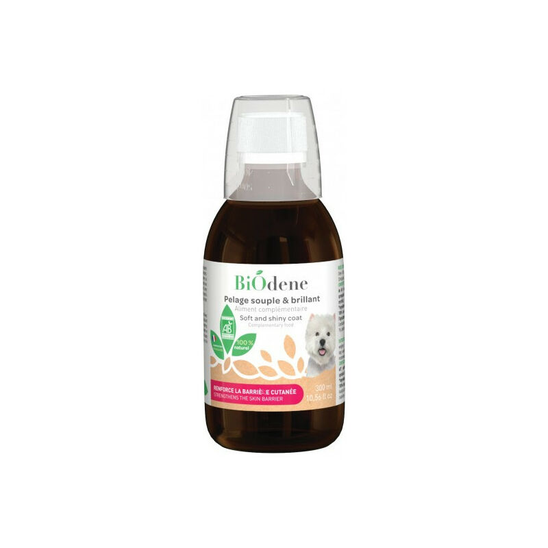 

complemento alimenticio Pelo suave y brillante 300ml Para perros