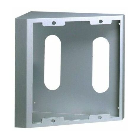 Complemento angular doble S7 25º en aluminio anodizado de 2mm para placas difíciles.