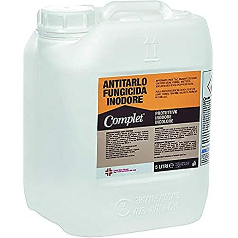 Complet Antitarlo Fungicida Protettivo Inodore Incolore - 5000 Ml