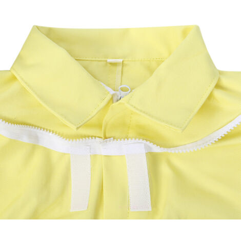 Complet de Protection Professionnel pour Apiculteur Enfant, Taille M(128cm), Matière Coton, Couleur Jaune, 1 Pièce – Équipement de Sécurité pour Visites de Fermes Apicoles