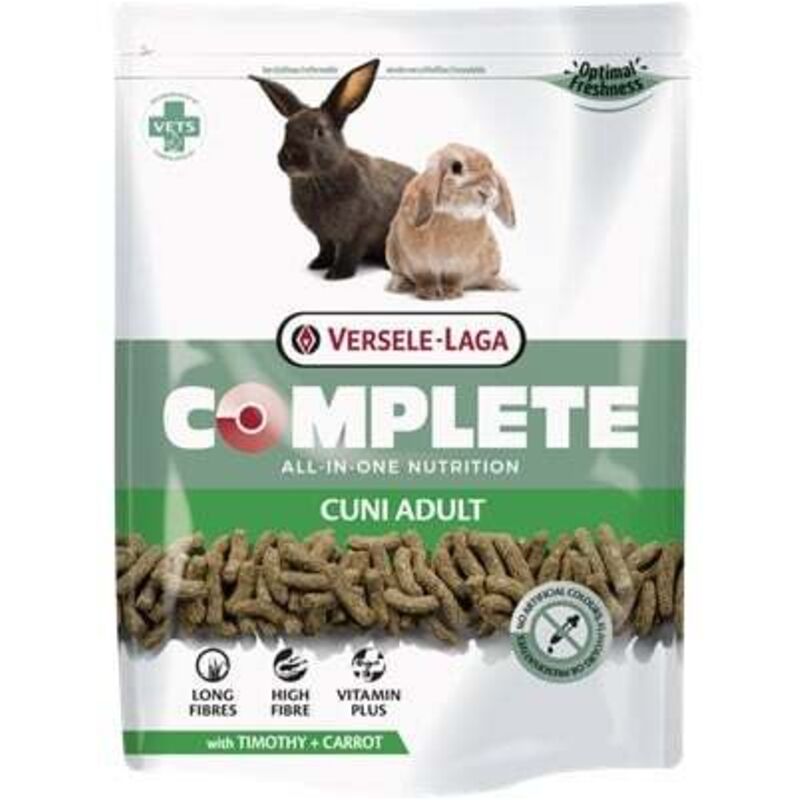 Versele-Laga Complete Cuni Kaninchenfutter Adult 3 Kg Karotten & Kräutern