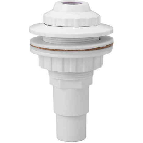 Complete Return Jet Fitting Leakproof PVC 1‑1/2 Inch Inlet Return Fitting for Hayward SP1023 Above Ground Pool