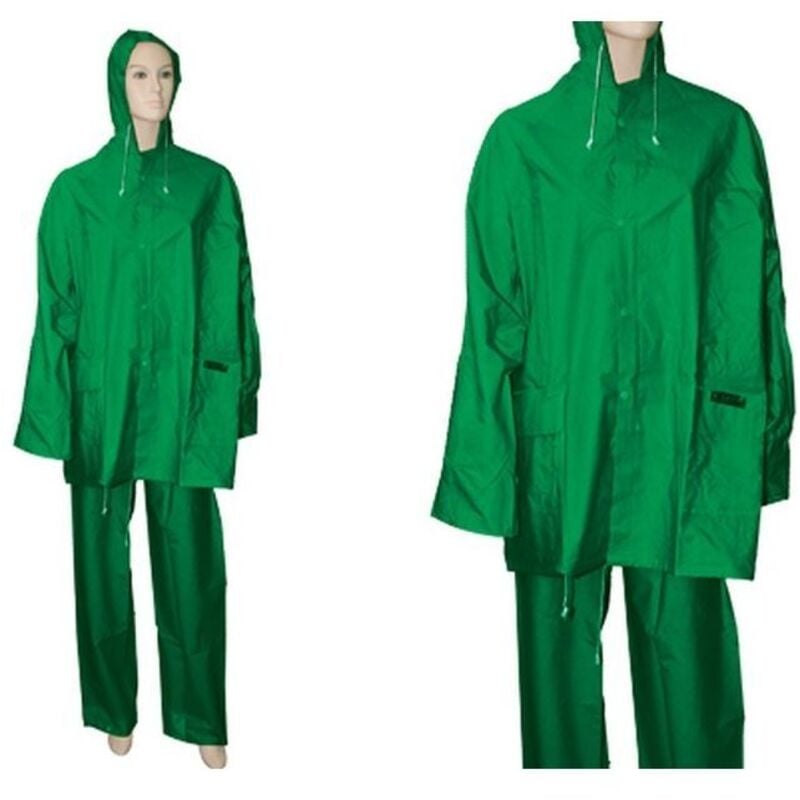 Brixo Completo Giacca E Pantalone.Verdi Pvc -Xxl
