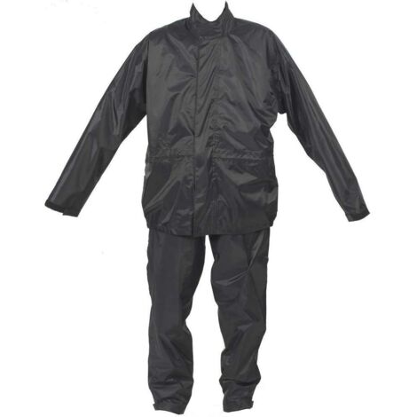Completo antipioggia in nylon 2 pezzi taglia M