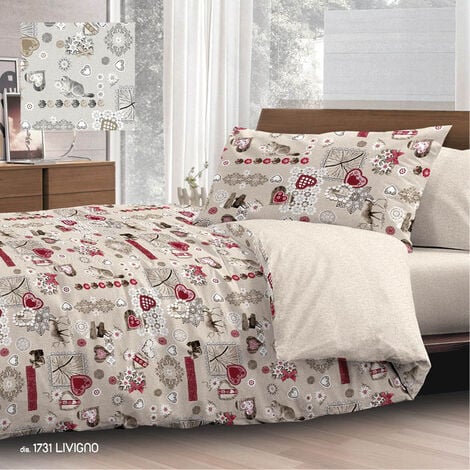 Completo lenzuola letto singolo misto cotone al miglior prezzo