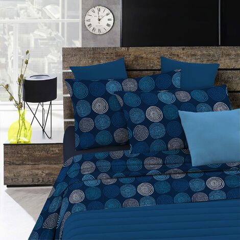 Completo Letto Fantasy Italian Bed Linen, Matrimoniale Ipnotic