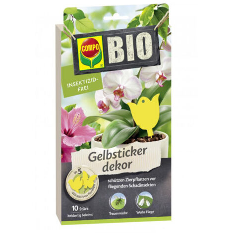 Compo 17332 Gelbsticker dekor 10 Stück