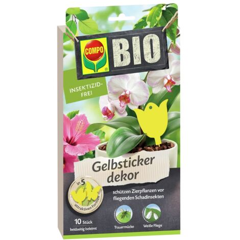 Compo 17332 Gelbsticker dekor 10 Stück