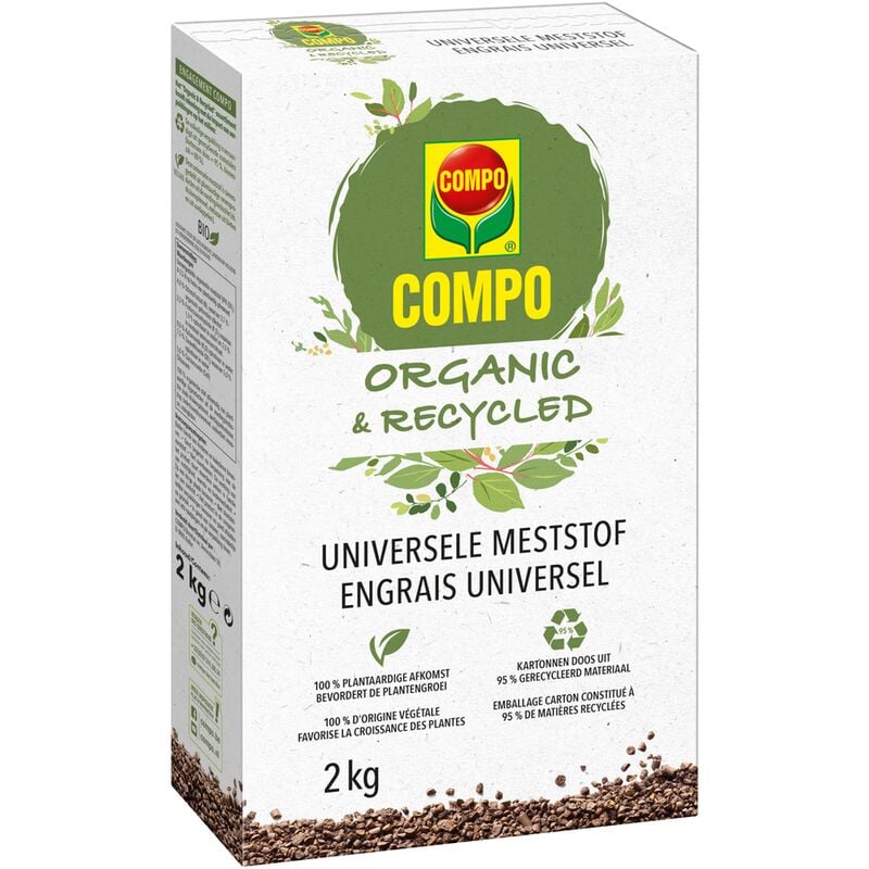 

Universal fertilizantes orgánicos y reciclados 2kg - Compo