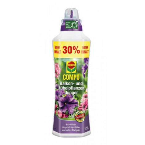 COMPO Balkon- und Kübelpflanzendünger 1,3l