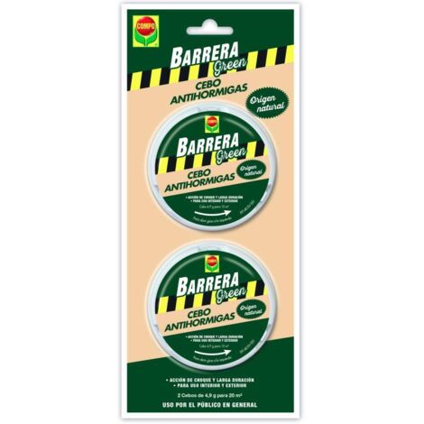 Compo Barrera Green antihormigas cebo 2x5 Gr
