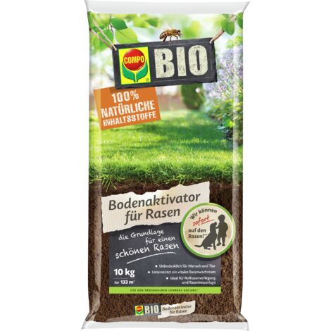 COMPO BIO Bodenaktivator für Rasen 10 Kg Beutel