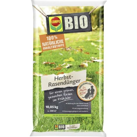 Compo Bio Herbst-Rasendünger 10 kg Rasendünger
