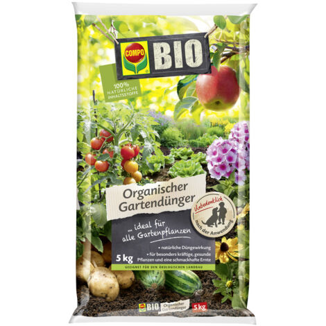 COMPO BIO Organischer Gartendünger 5kg