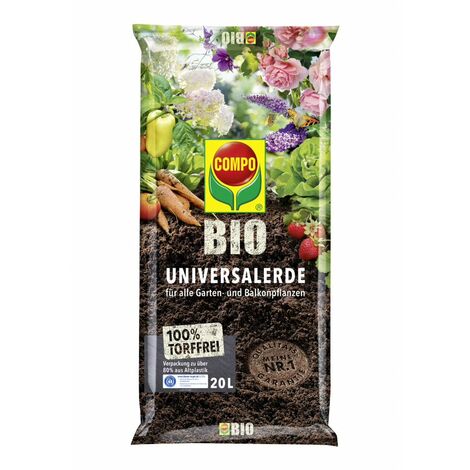 COMPO BIO Universalerde torffrei 20l