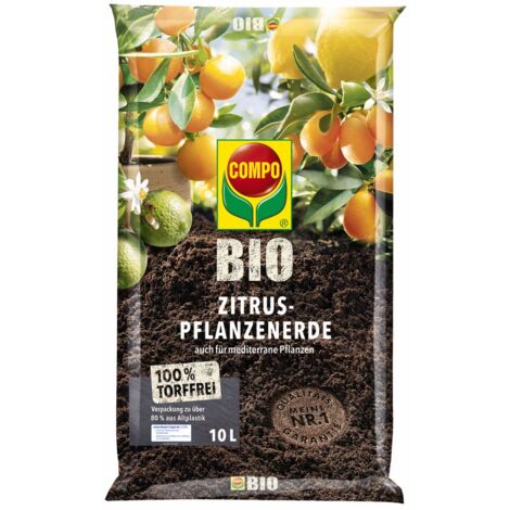 COMPO BIO Zitruspflanzenerde torffrei 10l