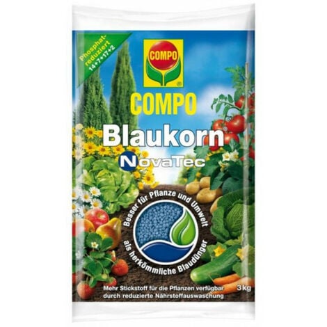 COMPO Blaukorn® NovaTec®, Unviversaldünger, 3 kg
